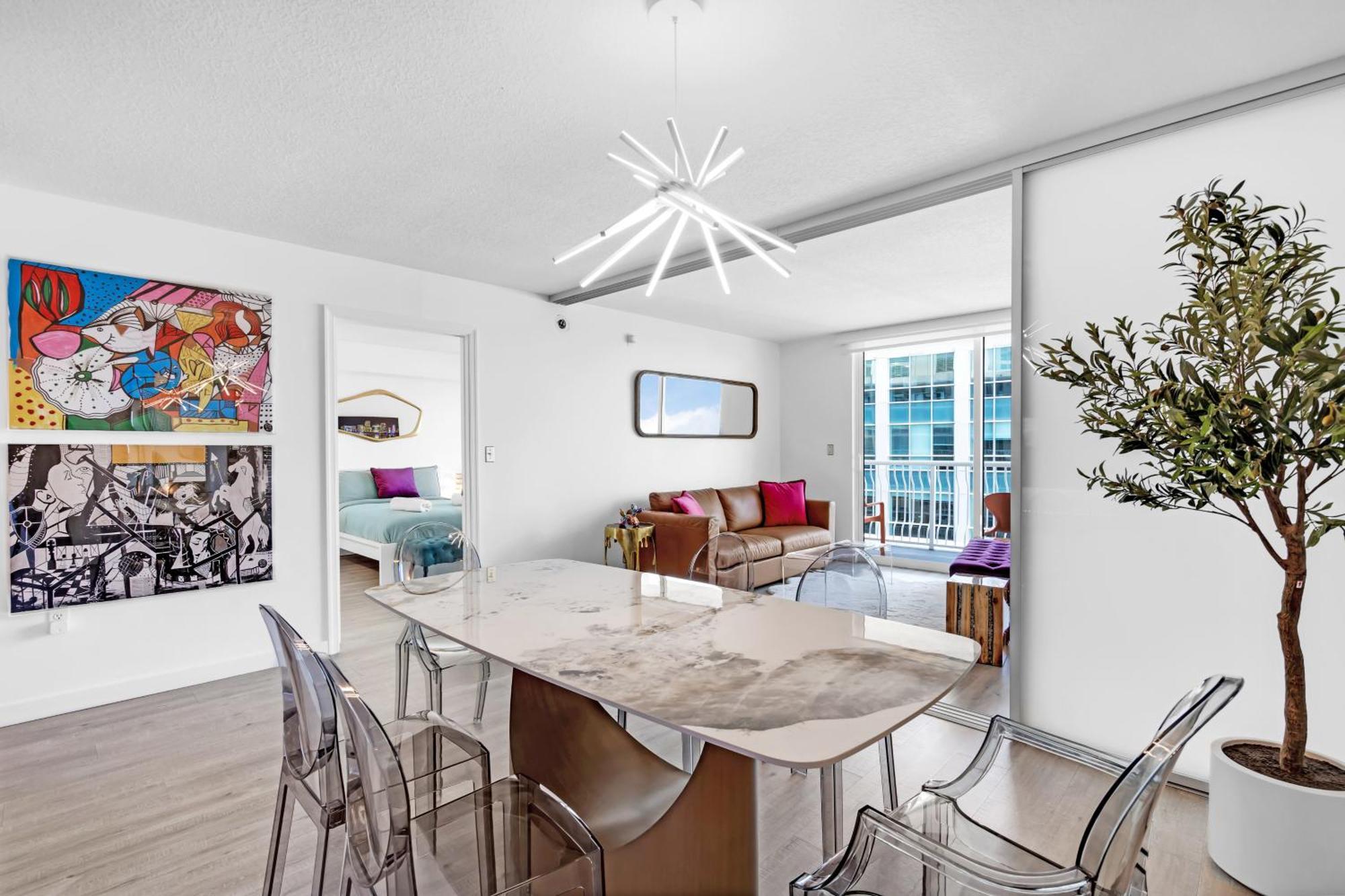 Oceanside Penthouse Apartment In Brickell Miami, Pool, Free Parking Экстерьер фото