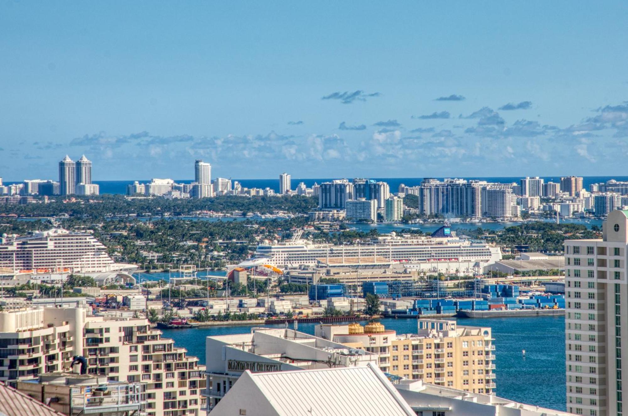 Oceanside Penthouse Apartment In Brickell Miami, Pool, Free Parking Экстерьер фото