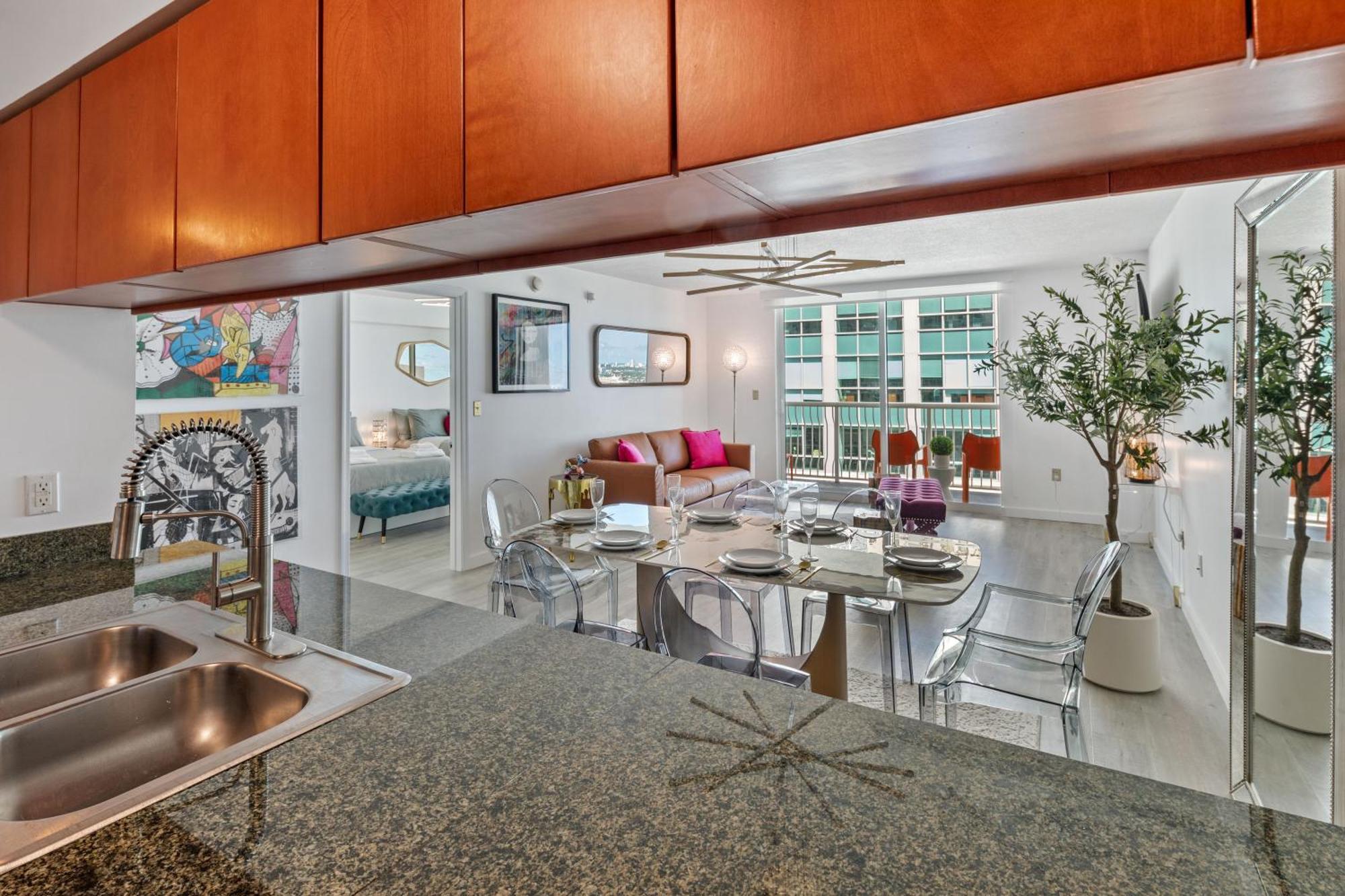Oceanside Penthouse Apartment In Brickell Miami, Pool, Free Parking Экстерьер фото