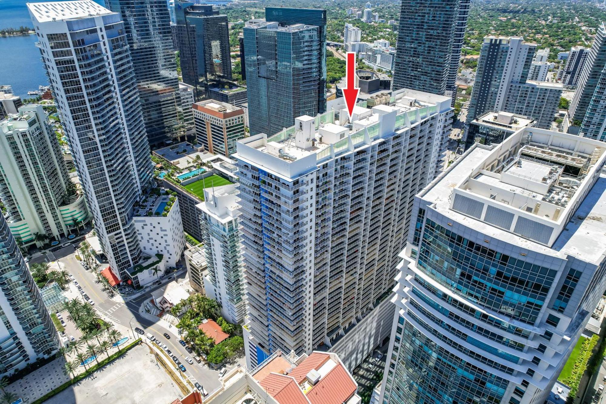 Oceanside Penthouse Apartment In Brickell Miami, Pool, Free Parking Экстерьер фото